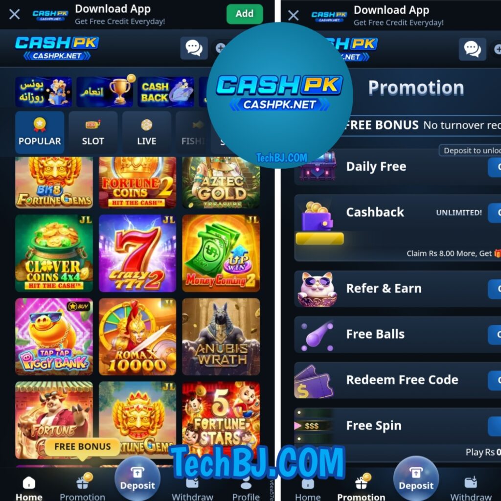 CashPK Game